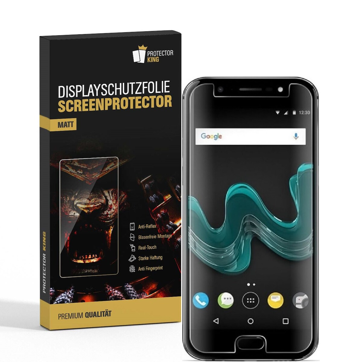 6x Displayschutzfolie für OnePlus 5 ANTI-REFLEX Schutzfolie Displayfolie MATT Image