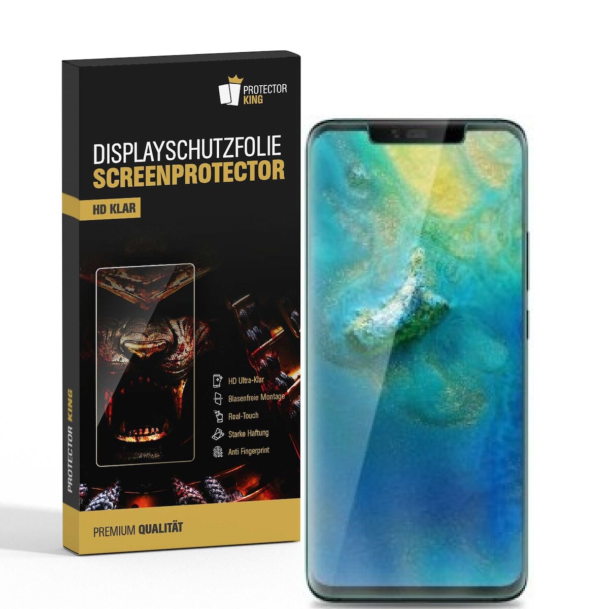 4x Displayschutzfolie für Huawei Mate 20 Lite Displayfolie Schutzfolie HD KLAR Image