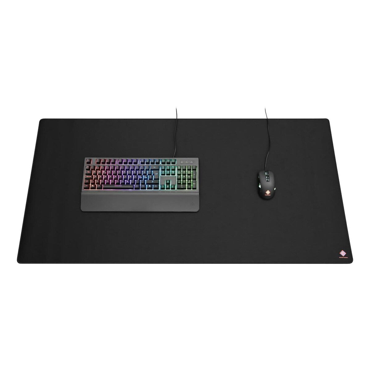 XXL Mauspad (Deskmatte, genähte Kanten, Stoffoberfläche, ergonomisch) Image