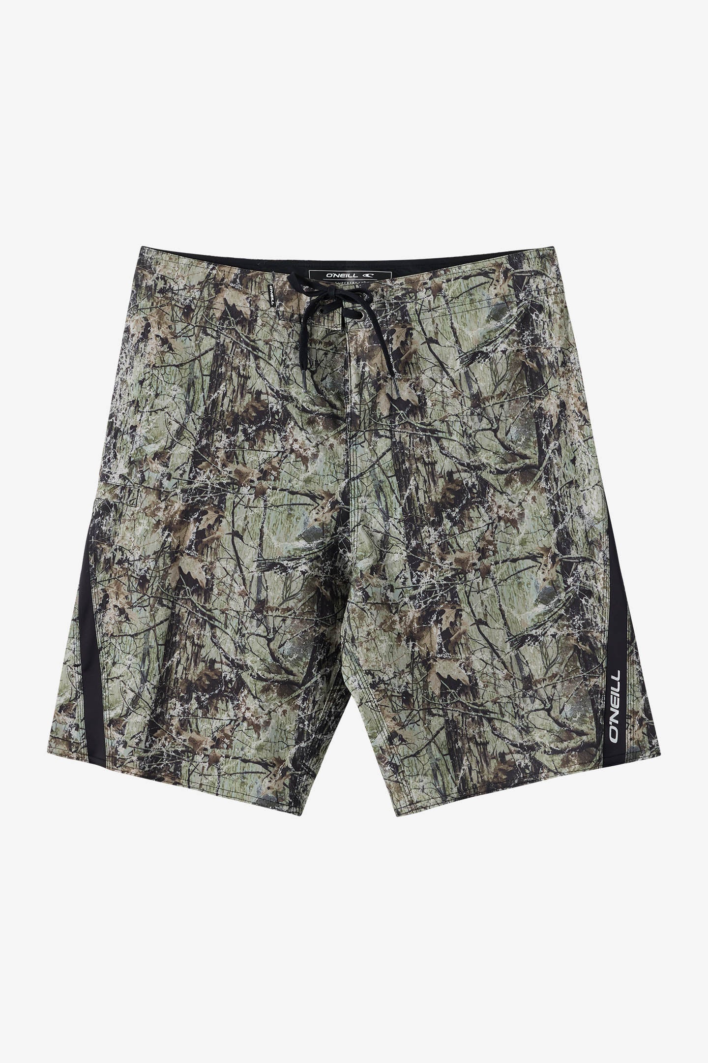 O'Neill Men's Superfreak 20"" Board Shorts in Seagrass, Size 31, Elastane/Polyester