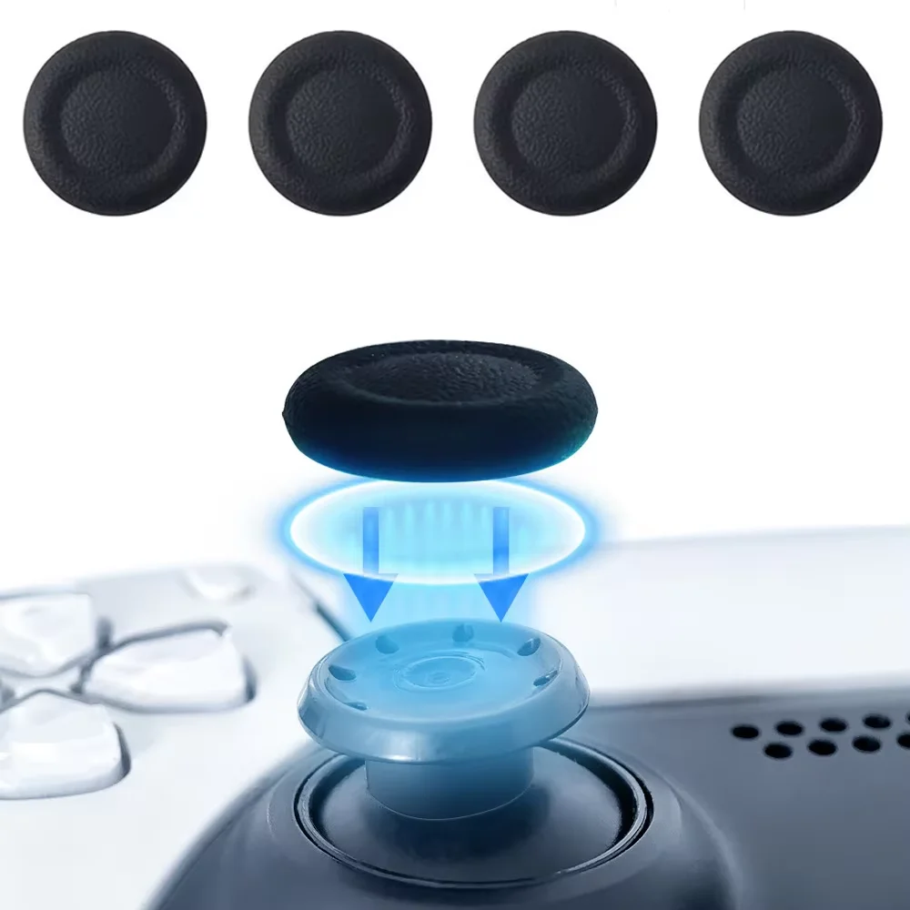 2/6PCS Joystick Ersatz Kappen für PS5/PS4 Controller Thumbstick Grip Abdeckung Reparatur Teile für PlayStation 5 gamepad Zubehör Image