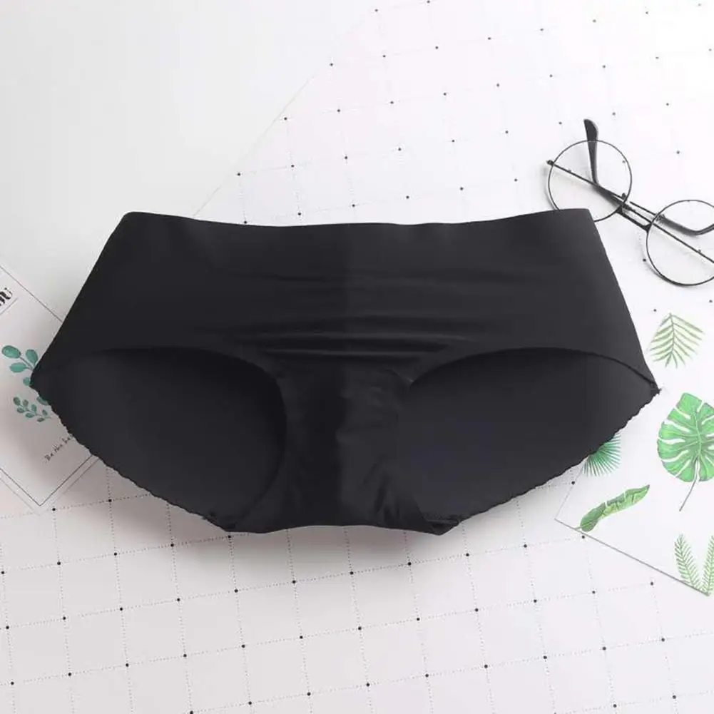Frauen Unterwäsche Sexy Low Waist Fake Butt Push Frauen Höschen Nahtlose Polsterung Frauen Unterhosen für Den Täglichen Verschleiß Image