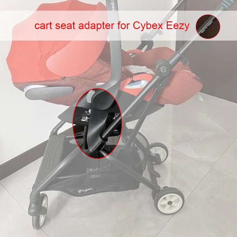 Kinderwagenadapter für Cybex Eezy S/S+/S+2/Twist Buggy und Aton Cloud Q/Z Maxi Cosi Nuna Autositz-Konverter, Ersatzzubehör