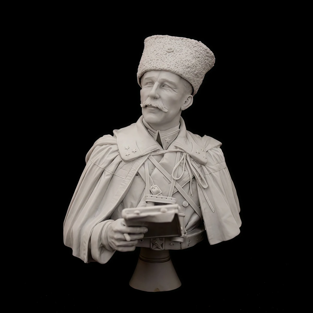 Kit modello in resina non verniciata in scala 1/10, busto, tema militare, GK non assemblato e non verniciato, 1737X