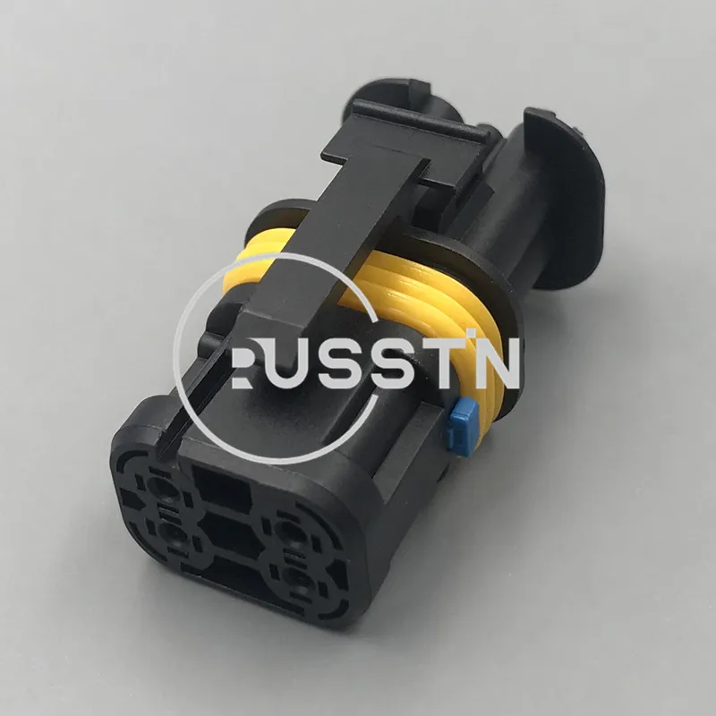 1 Set 4-polige elektrische Autoverkabelung, wasserdichte Steckdose, AC-Baugruppe, Automobil-Modifikationsstecker 18284.000.002 Autoteile Image