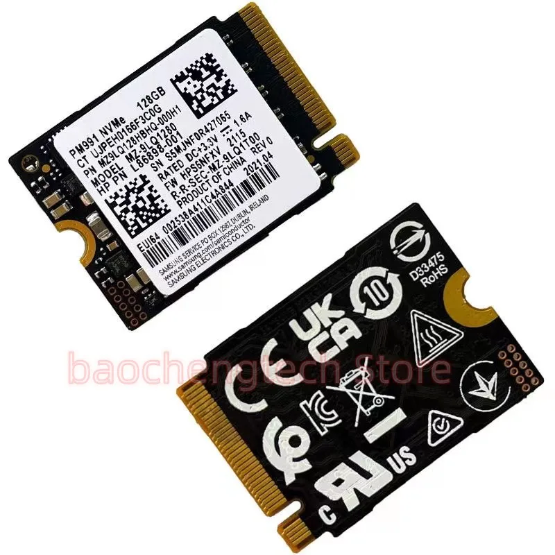 PM991 128 GB SSD M.2 2230 PCIe 3.0x4 NVME Internes Solid-State-Laufwerk für Microsoft Surface Pro 7+ Steam Deck-Unterstützung Samsung Image