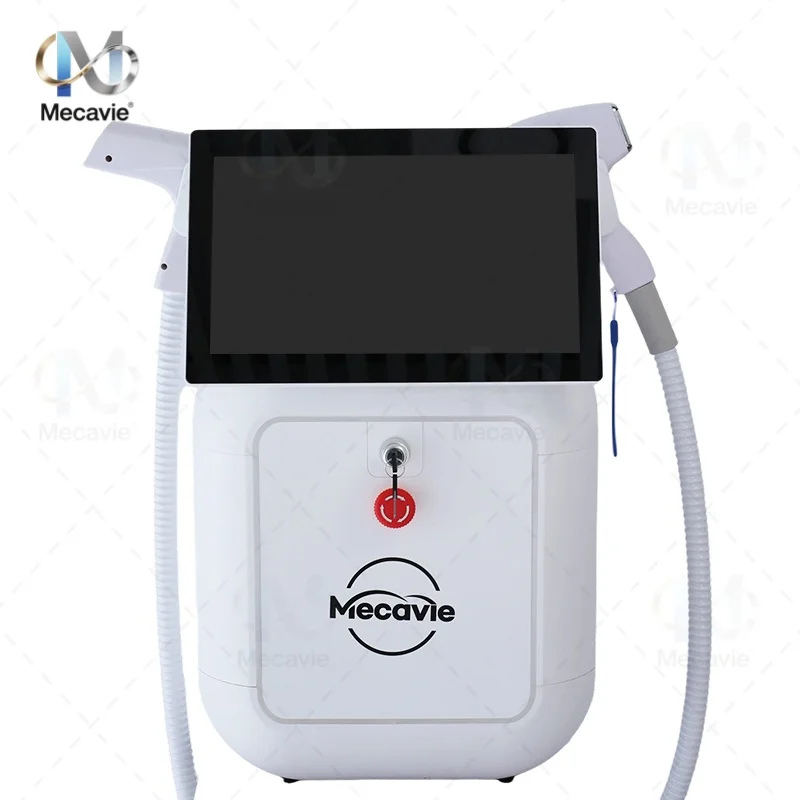Macchina per Rimozione Peli e Rimozione Tatuaggi con Laser a Diodi e Laser Picosecondo, 4 Lunghezze d'Onda 755 808 940 1064, 2 in 1, Laser a Diodi 808
