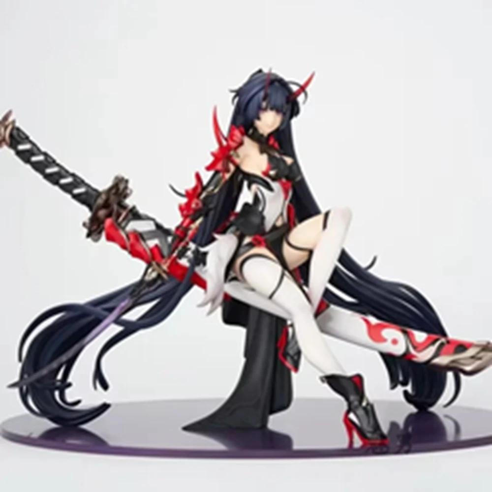 19CM Anime Honkai Figur Auswirkungen Raiden Mei Donner Herrscher Sinner's Elegy ver Spiel Modell Spielzeug Geschenk Sammlung Action Figur PVC Image