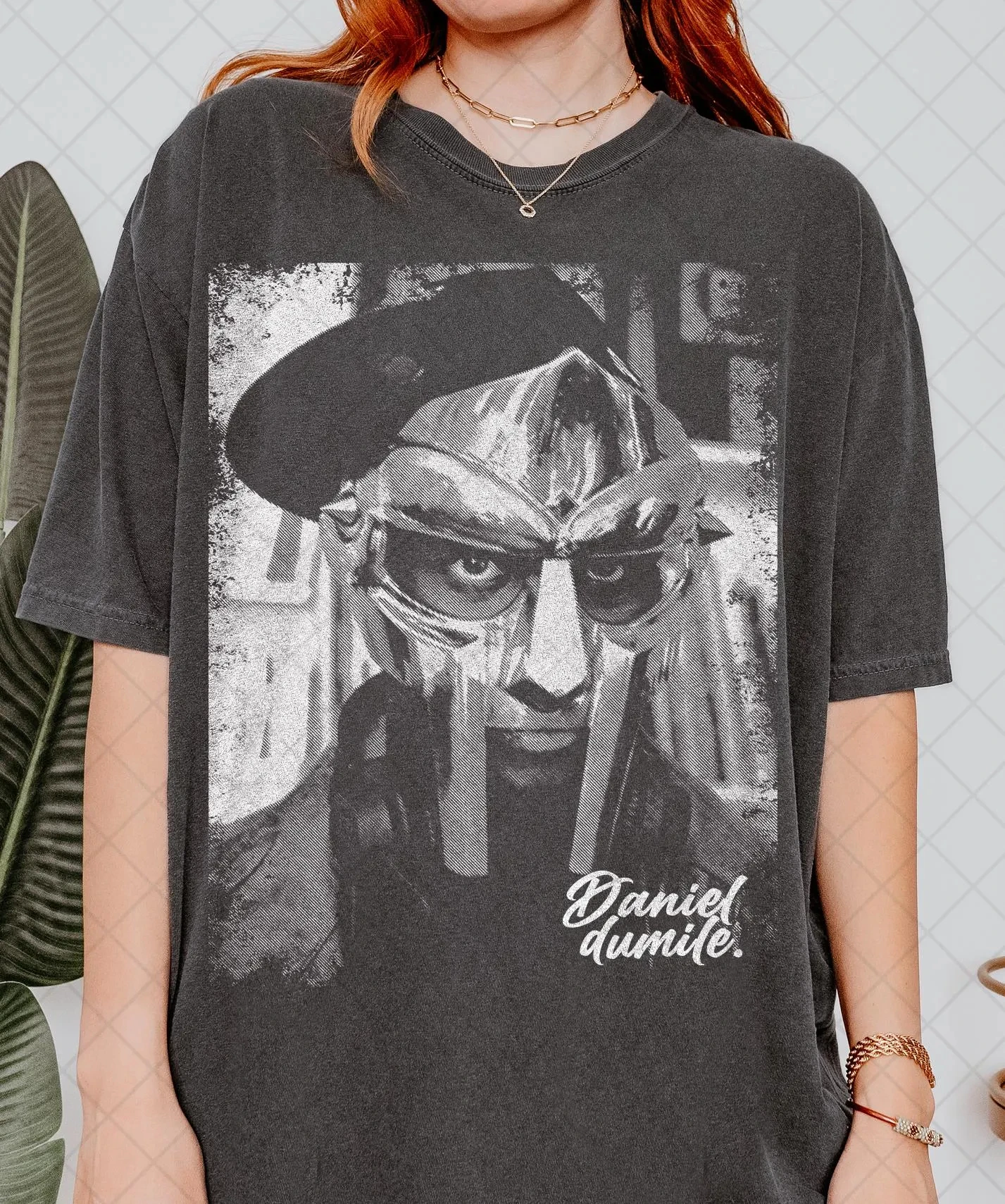 Vintage MF Doom T-Shirt, MF Doom Tee, MF Doom Shirt, Rap Tees, Geschenk für Frau und Mann, Unisex T-Shirt Image