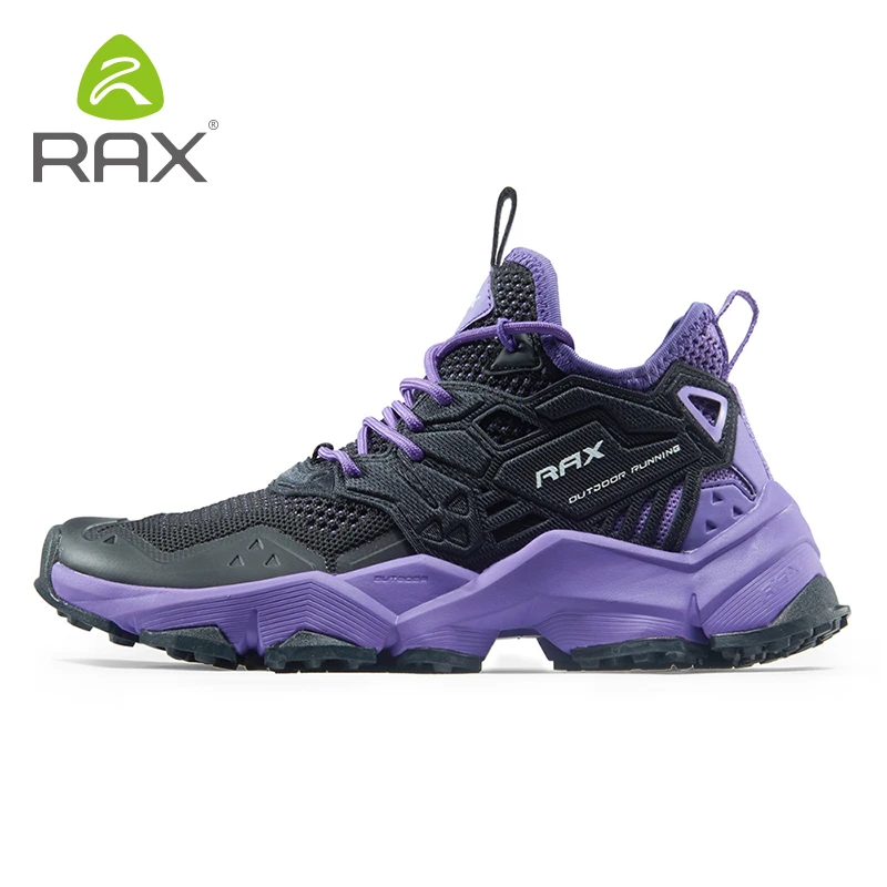RAX Laufschuhe für Herren und Damen, Outdoor-Sportschuhe, atmungsaktiv, leicht, Turnschuhe, Air-Mesh-Obermaterial, rutschfeste Außensohle aus Naturkautschuk Image
