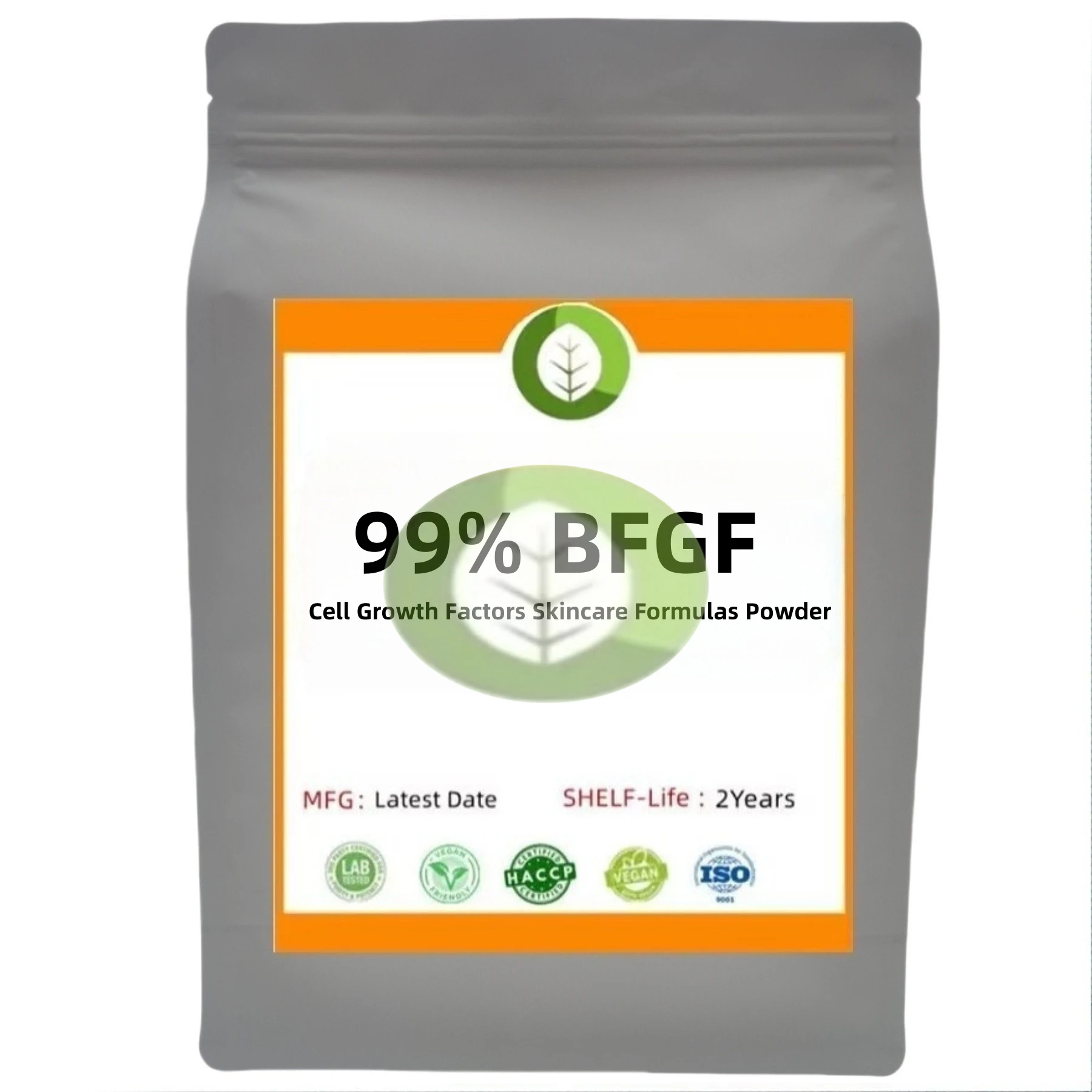 Hochwertiges BFGF-Pulver für Hautpflegeformeln | Beauty Peptide Cosmetic Raw Material