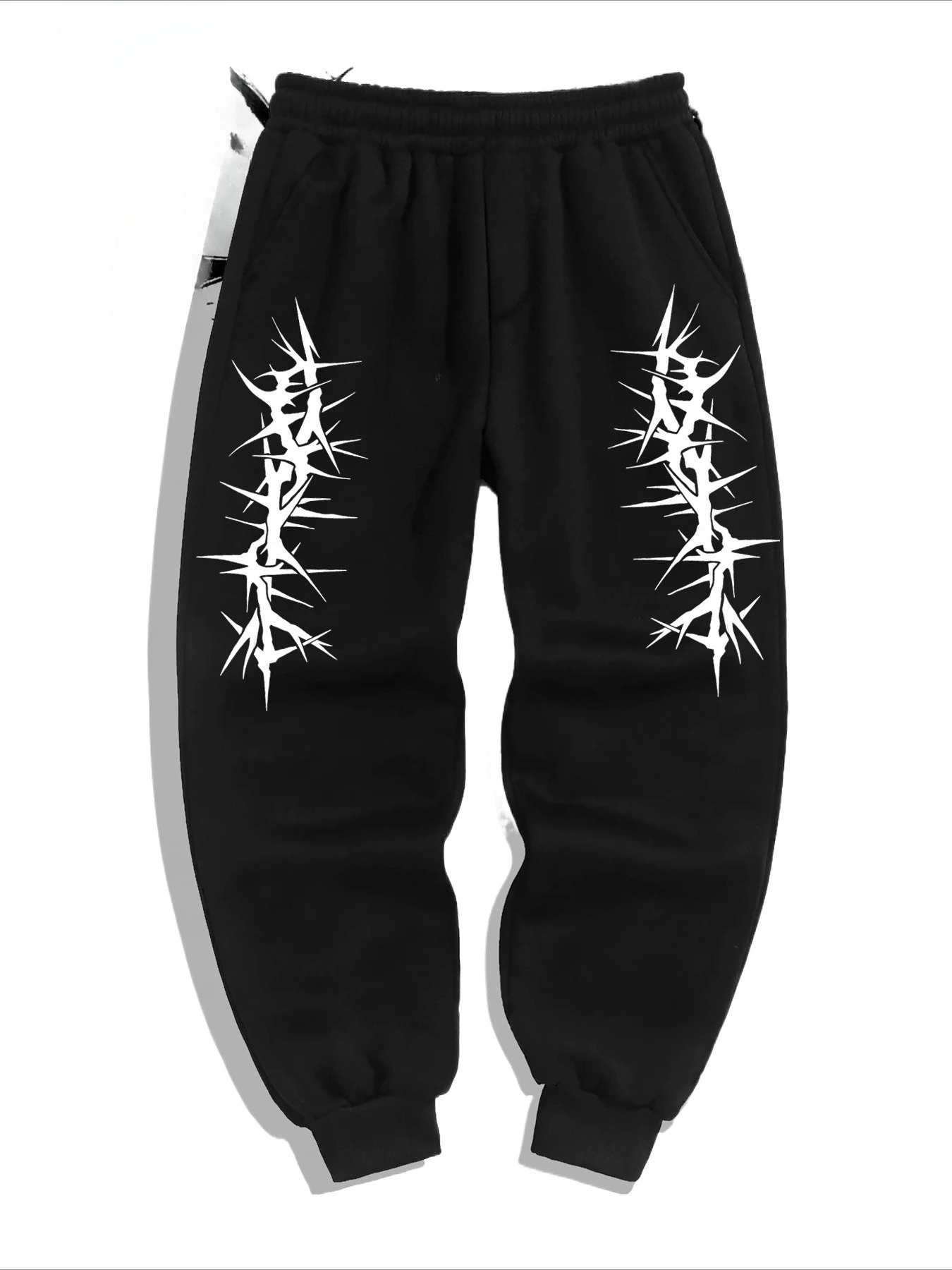 2026 Heiß begehrte Sommer-Mode Neuheit: Gothic 3D-gedruckte Hip-Hop Sport-Freizeithose, Hip-Hop Street Loose Pants in Übergröße