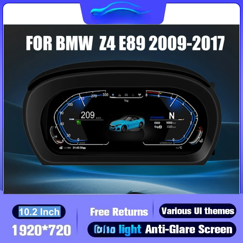 Cluster-Dashboard für BMW Z4 E89 2009-2017 Serie Digitaler 7UI Tachometer LCD-Instrumententafel ID7 ID8 11 Zoll Image