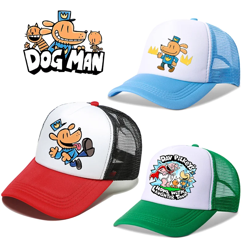Hund Mann Universal Casual Cap Sommer Baseball Polyester Hut Einstellbare Lkw Fahrer Kinder Cartoon Peripherie Artikel Erwachsene Aktion Image