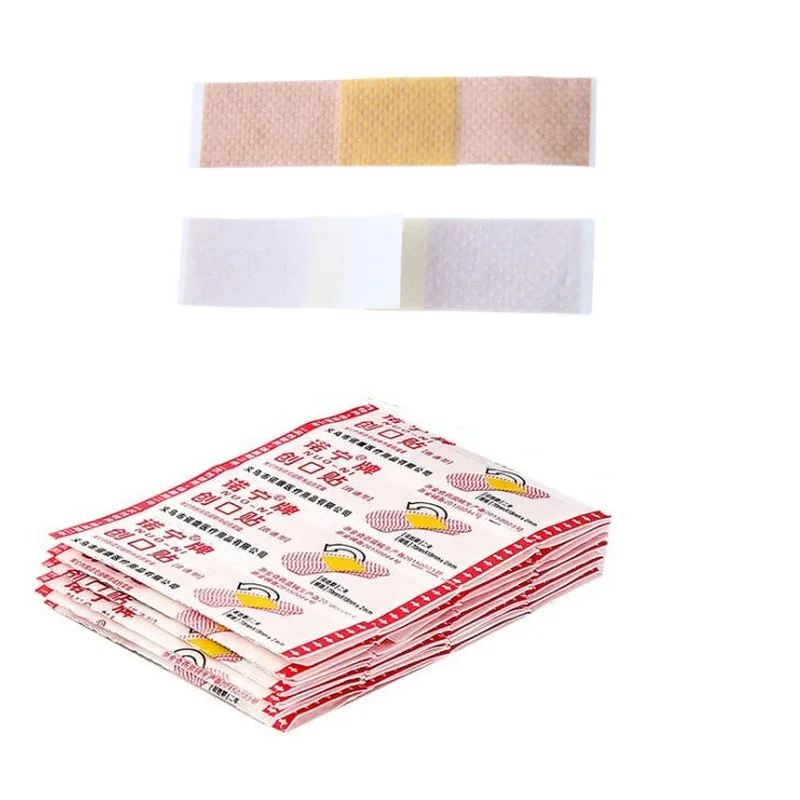 50 teile/beutel Pflaster atmungsaktive Erste-Hilfe-Klebebänder Wund plast Wund verband Klebe pflaster Baby pflege Zeug Image