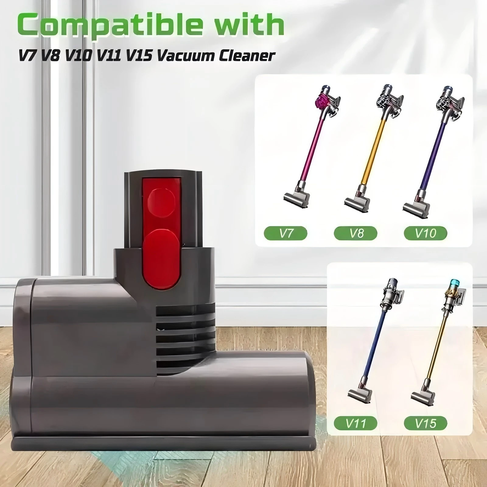 Matratzen-Milbenentfernungsbürste für Dyson V7 V8 V10 V11 V15 Staubsauger Mini-Entfernungssaugkopf Ersatzteile Image