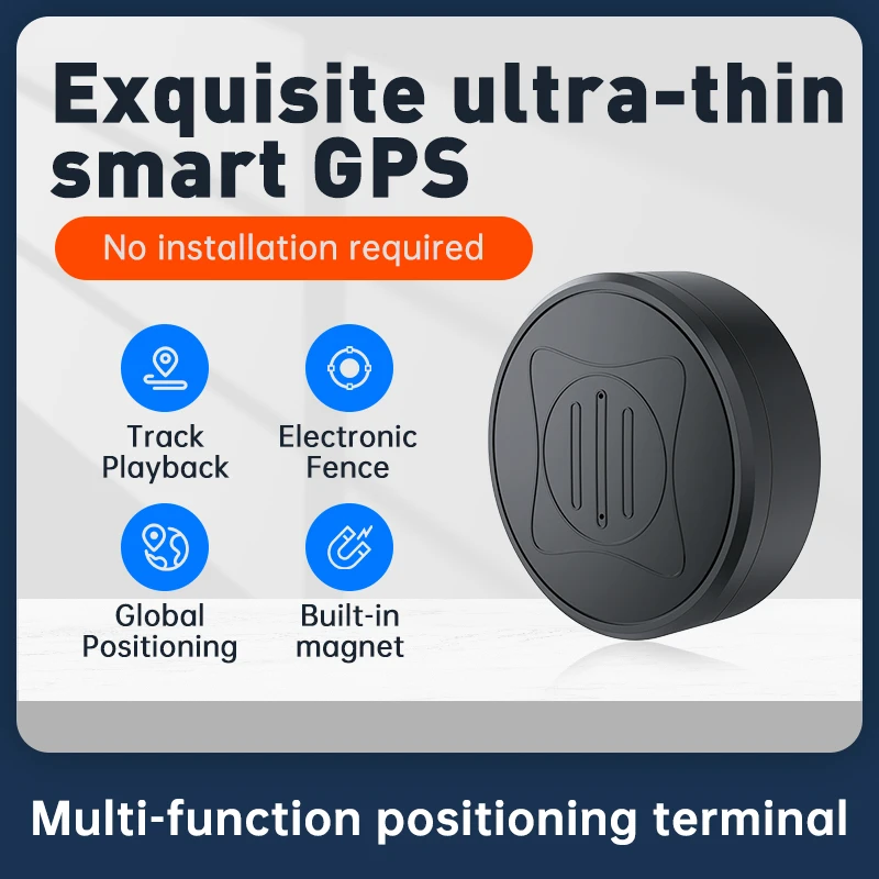 Dispositif de suivi GPS portable GF10, traceur GPS de voiture, localisateur GPS de véhicule, aimant puissant, alarme anti-perte, positionnement GPS, application gratuite