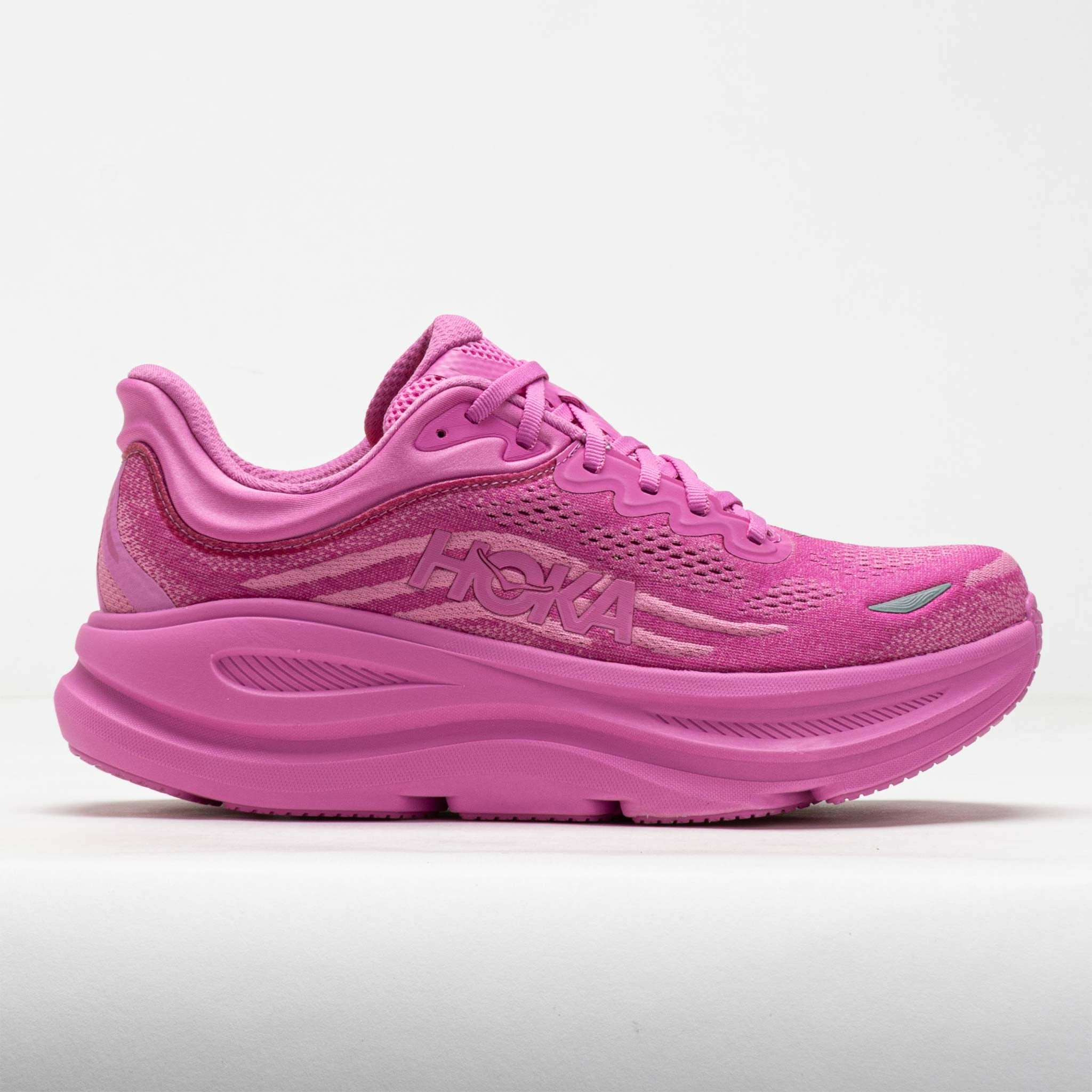 HOKA Bondi 9 Women's Running Shoes Crabapple/Crabapple