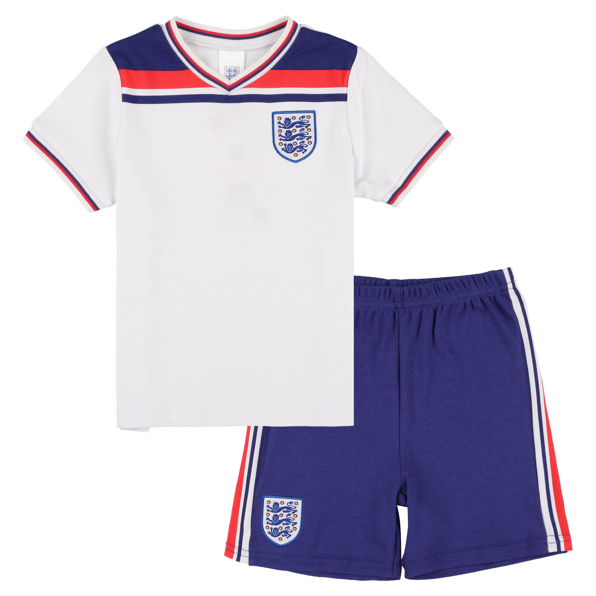England 1990 Ausweichtrikot-Schlafanzug – Baby