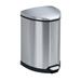 Safco Products Company Receptacle 4 Gallon Step On Trash Can Stainless Steel in Black/Gray | 20 H in | Wayfair 9685SS