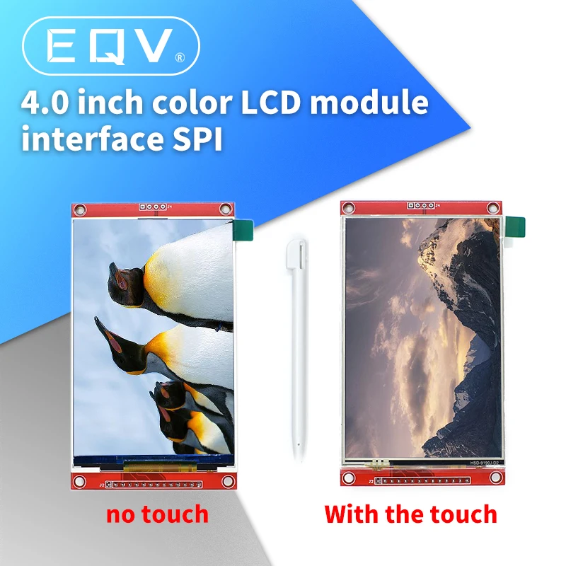 4,0 inch LCD 480*320 MCU SPI Serielle TFT LCD Modul Display mit Touch Panel Build-in fahrer ST7796S/ILI9486 Image