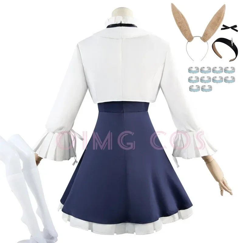 Arknights Amiya Cosplay Kostüm Erwachsene Karneval Uniform Frauen Halloween Party Maskerade Kostüme Anime Spiel Image