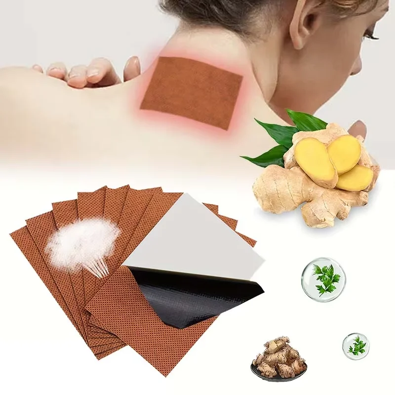 100/200 Stück Heizpflaster, geeignet für Nacken, Schultern, Rücken, Knie, Bauch, warme Wärmetherapie, tragbar Image