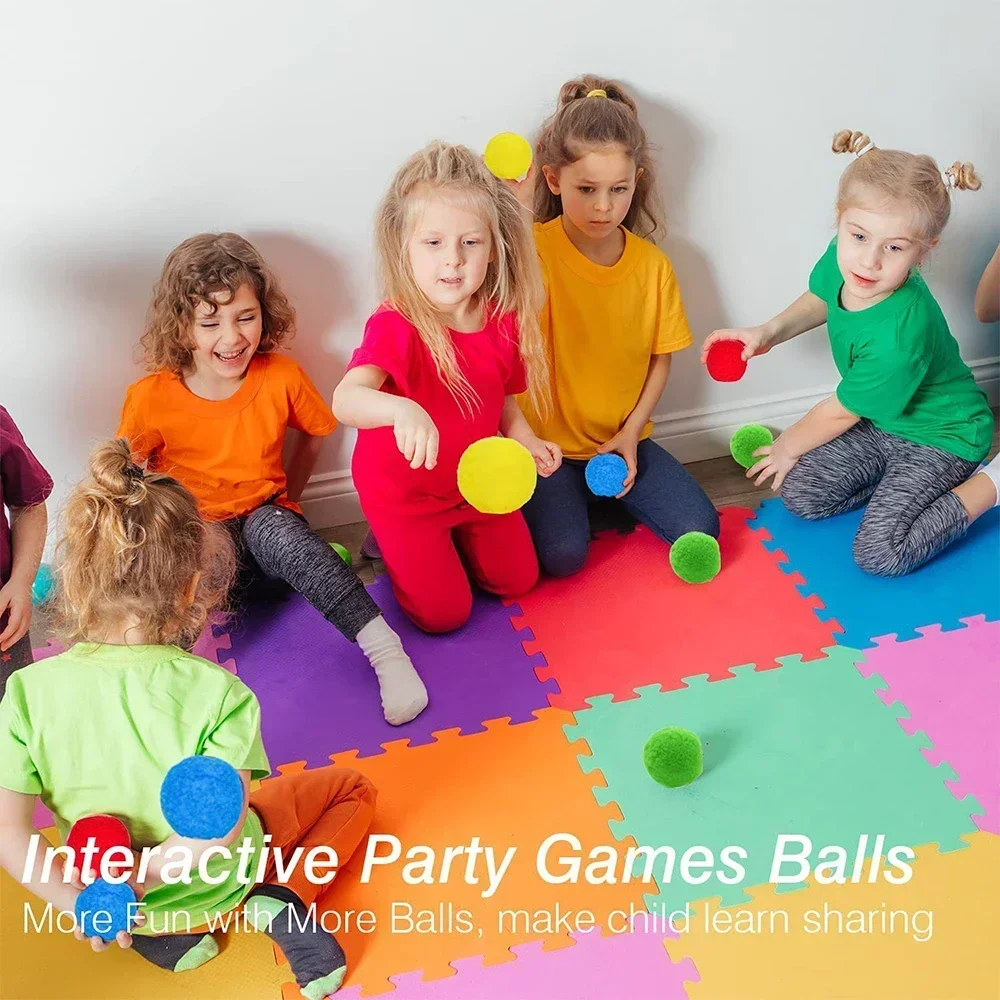 15PCS Wiederverwendbare Schwamm Wasser Bälle Bunte Erwachsene Kinder Schwamm Wasser Bombe Splash Ballons Schwimmen Pool Sommer Wasser Spielzeug Spiele Image