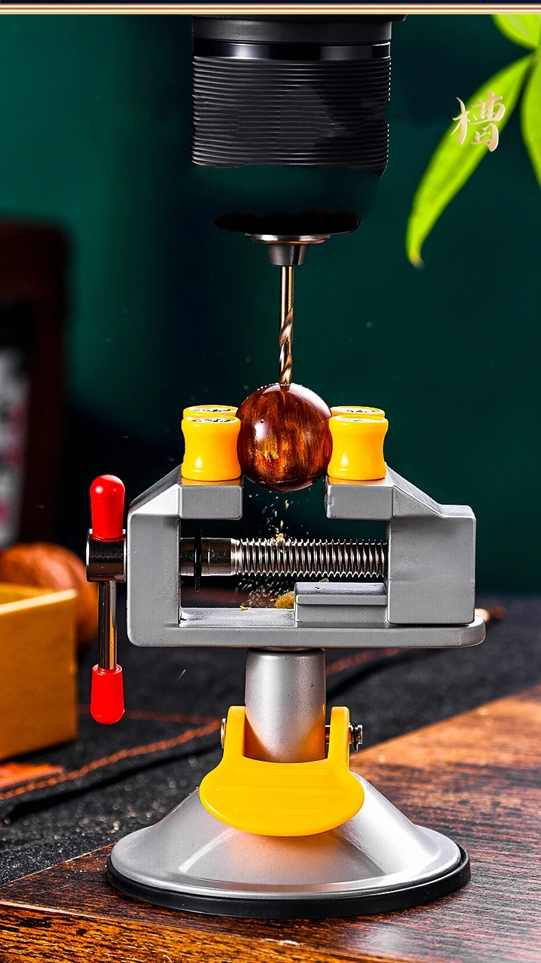 Universelle Mini-Tischschraubstockklemme 360° ° Saugnapf Schraubstock Klemme Bohrmaschine Schraubstock Tisch Schraubstock Handwerk Schraubstock DIY Skulptur Handwerk Schnitzen Image