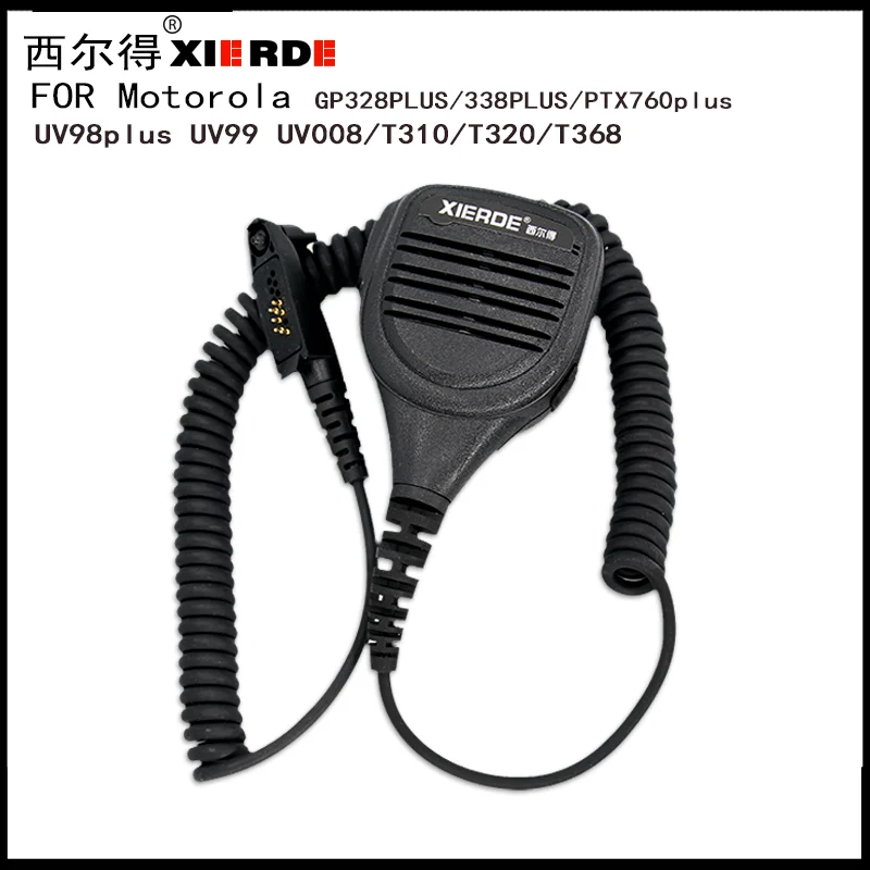 Walkie-Talkie-Mikrofon für Iradio UV-98 Plus UV-99 Bajeton BJ-9000 Radtel RT-950 RT-950 PRO Gp328plus Funkgerät Lautsprechermikrofon Image