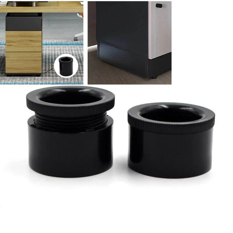 4PCS 3-5,5 CM Einstellbare Möbel beine ABS TV Schrank Tisch Erhöhte füße Matte Heavy Duty Sofa Bett fuß Arbeitsplatte unterstützung Hardware Image