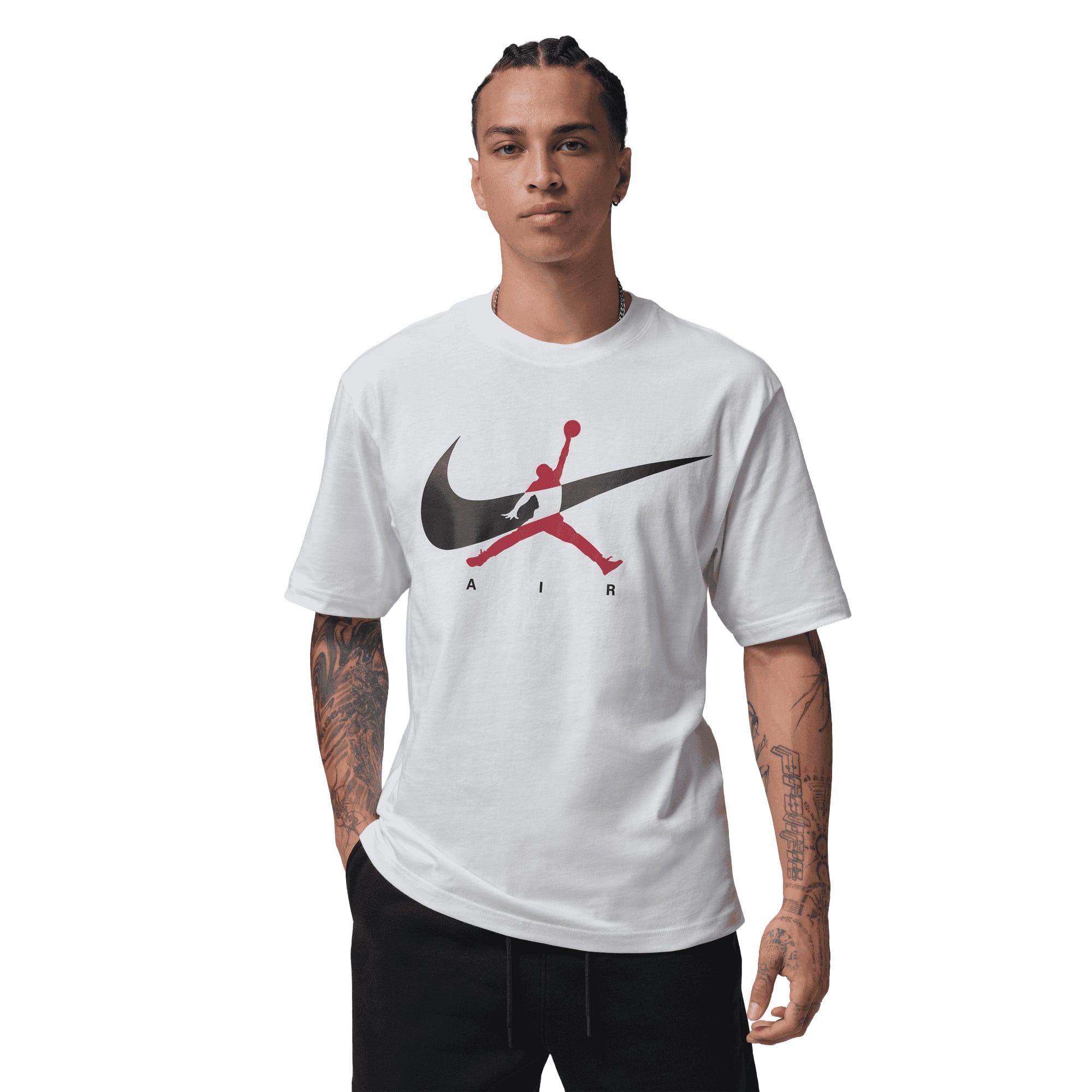 NBA Jordan T-Shirt – Weiß – Herren
