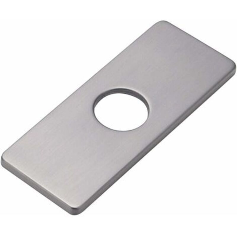 Piastra Di Copertura Del Foro, Piastra Di Copertura Per Rubinetto Del Lavello Della Cucina A Foro Singolo, Piastra Di Copertura Quadrata, Piastra In Acciaio Inossidabile Per Coprire I Fori Di Montaggi