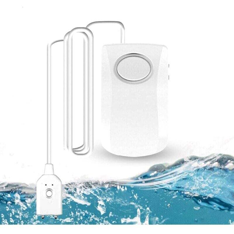 Rilevatore Di Perdite D'Acqua Wi-fi, Rilevatore Di Allagamento Intelligente Da 130 Db, Sensore Di Allarme Acqua Wireless, Notifiche Push Su Smartphone Tramite App Tuya/smart Life