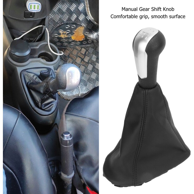 Eosnow Pomello Del Cambio Manuale, Superficie Liscia, Confortevole, Sostituzione Delle Manopole Della Leva Del Cambio Per Auto Per Spark 2011-2016