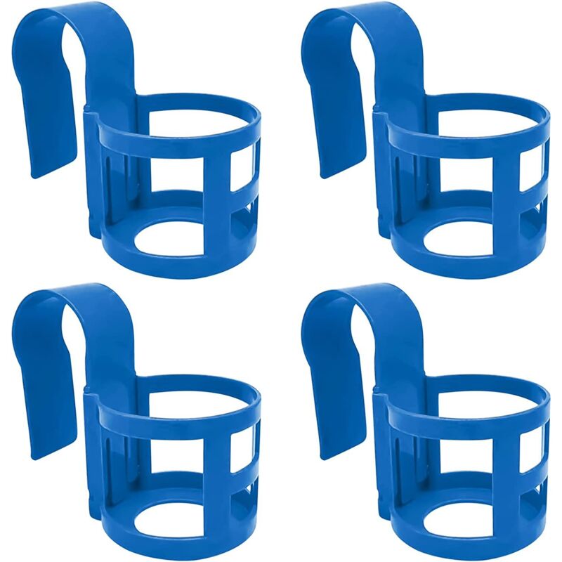 Set Di 4 Portabicchieri Da Piscina, Portabicchieri A Bordo Piscina, Portabicchieri Per Piscine Fuori Terra, Portabicchieri Staccabili, Accessori Per Piscina, Portabicchieri Per Feste Estive, Piscina/
