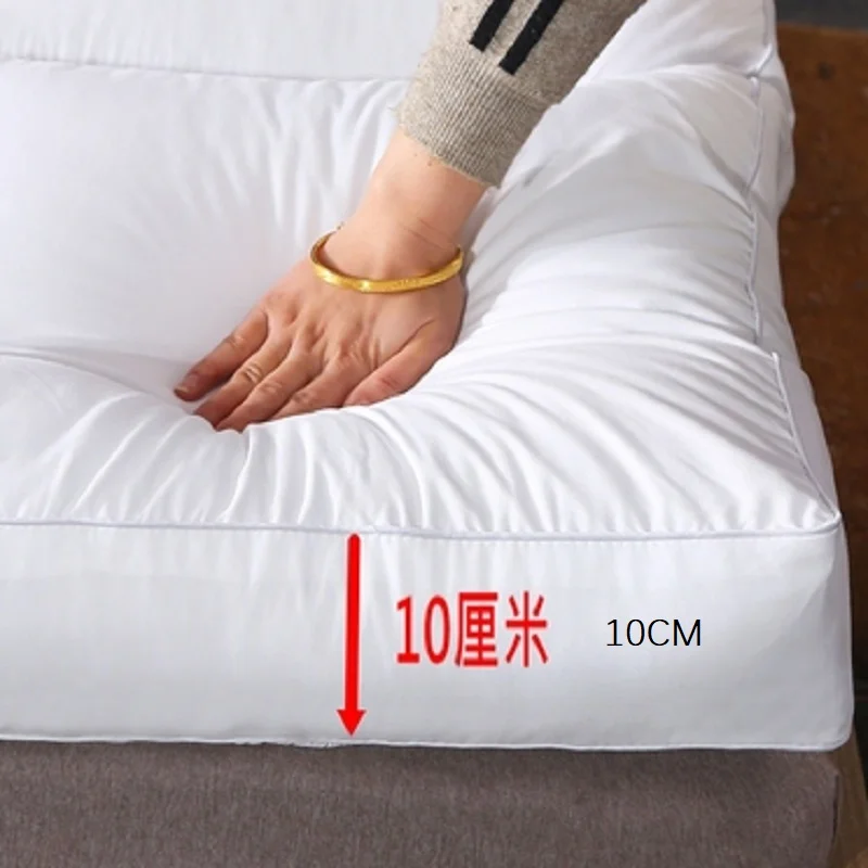 10 cm dicke und bequeme Tatami-Bodenmatratze/Bett, modischer, bequemer Futon für Fünf-Sterne-Hotel-Nickerchen, verdickter Einweg-Schlaf