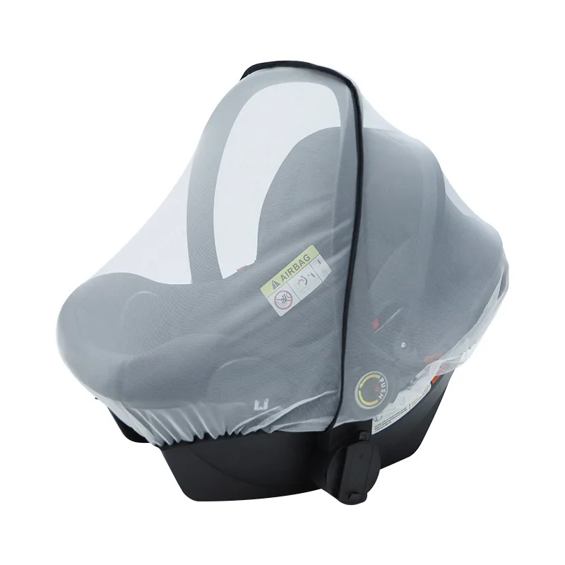Baby-Kinderwagenkorb mit Moskitonetz, Insektenschutznetz für Neugeborenen-Kinderwagen, Fliegennetz für Neugeborenen-Elektrostuhl, Kinderwagen-Zubehör Image