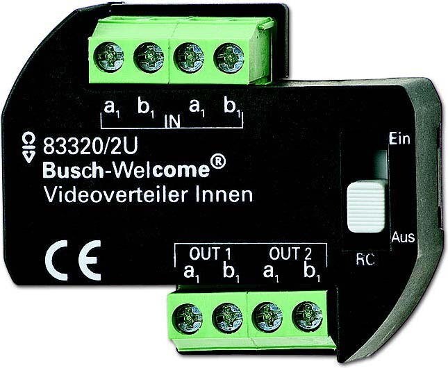 Busch-Jaeger Videoverteiler Innen UP 83320/2 U 2CKA008300A0042 Image