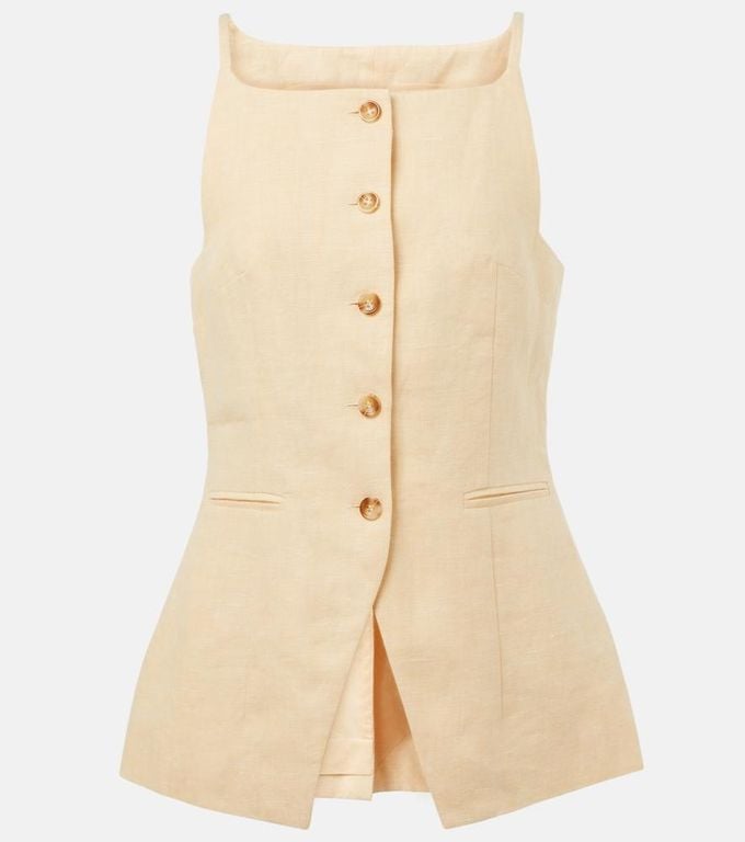 Nancy Linen Top