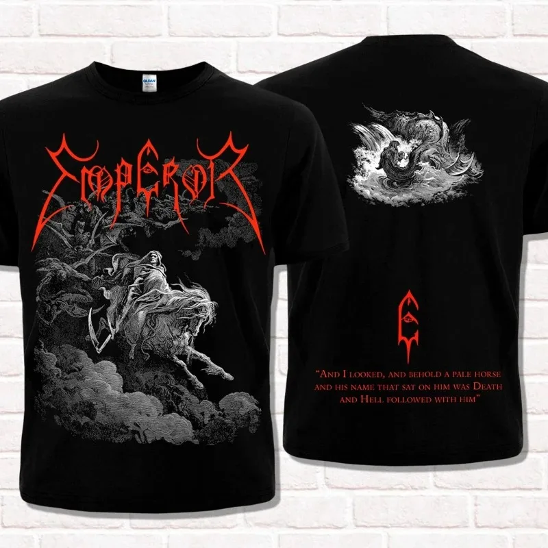 2026 Heavy Metal Rock Band Bedrucktes Kurzarm-Retro-Y2K-T-Shirt Lässiges Lockeres Streetwear Unisex Sportliches Rundhals-Oberteil