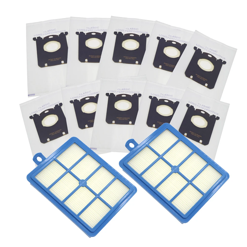 Ersatz-Hepa-Filter-Staubbeutel für Electrolux Staubsauger S-BAG für Philips FC8614 FC9050 FC9056 FC9066 FC9083 Beutel AEG Image