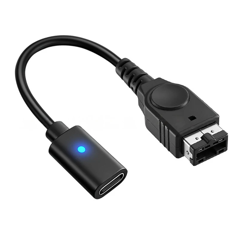 USB Typ-C Ladekabel mit LED-Anzeigeleuchte für Nintendo GBA SP Game Boy Advance Konsole Image