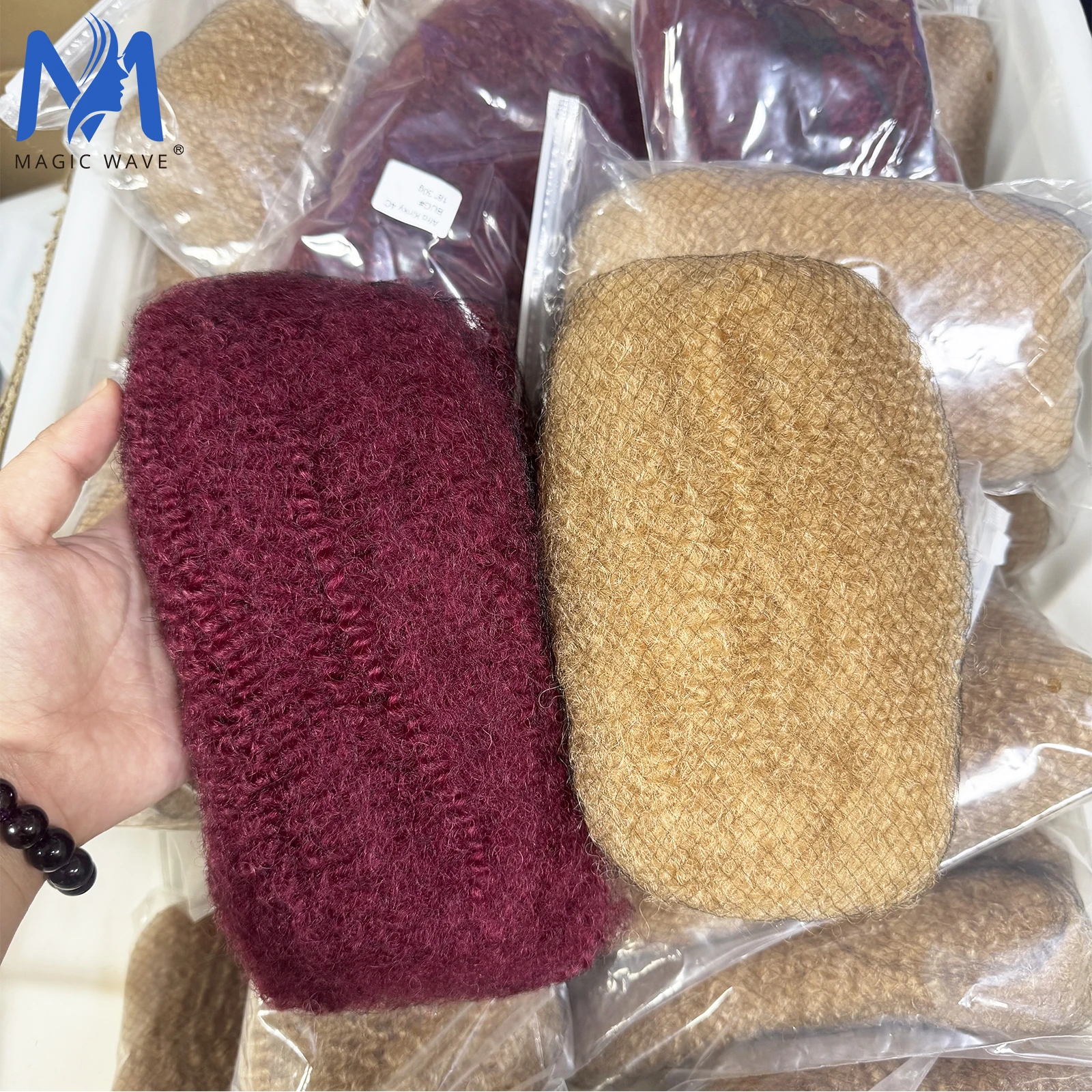 Extensioni di capelli umani 4C Afro Kinky Bulk, capelli umani per uncinetto, 10-18 pollici, capelli peruviani per mini trecce, dreadlock e extension