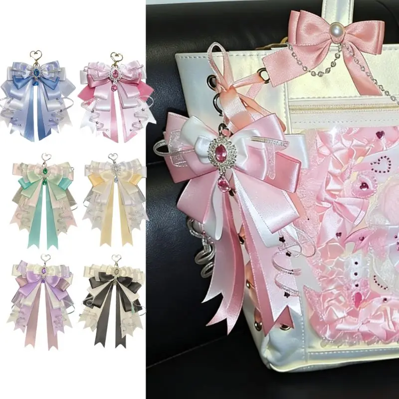 Anime Ita Bag Zubehör Mehrschichtige Schleife Doppellagige Bandschleife Anhänger Schlüsselanhänger Lolita Itabag Accessoires Anime-Peripherie Image