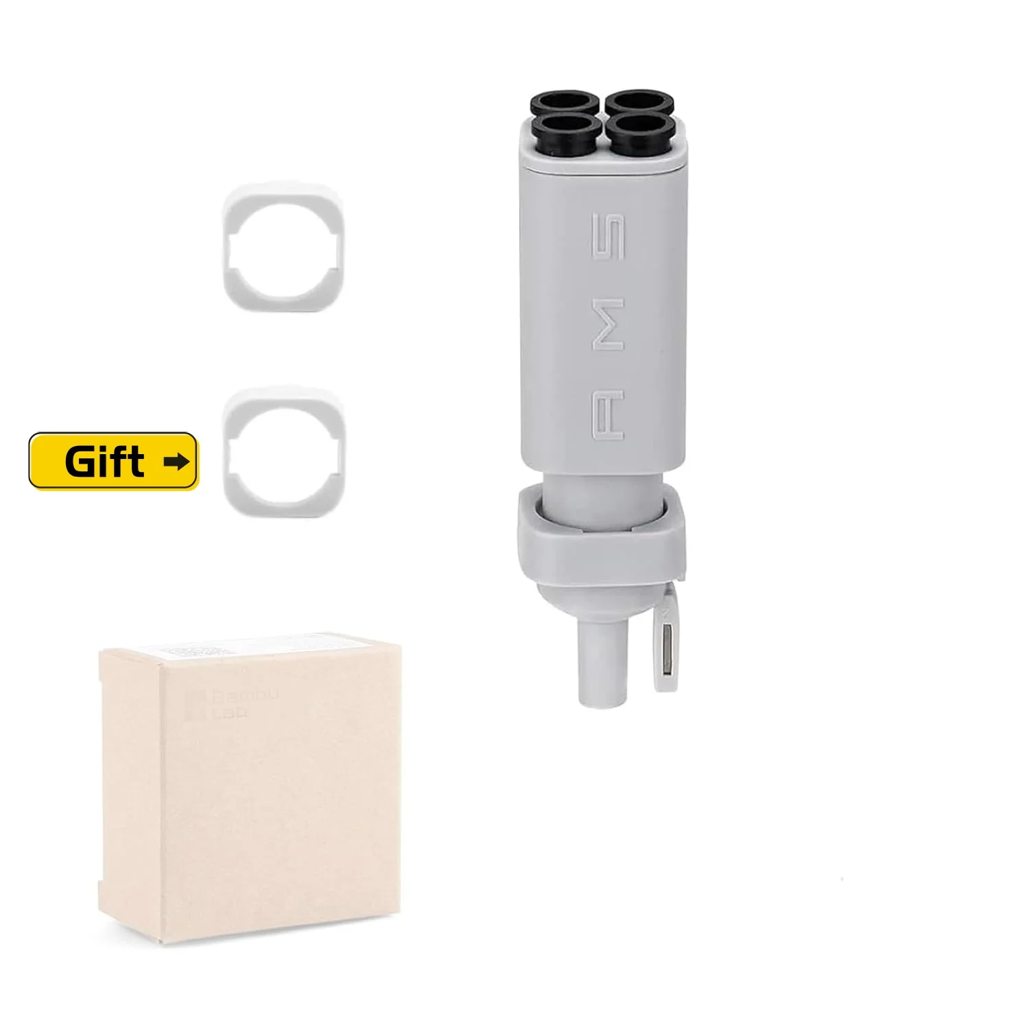 Für Bambu Lab A1/A1 Mini AMS Lite Filament-Hub, 5-Wege-Schalter-Baugruppe, Mehrfarbige Druckteile für Bambu 3D-Drucker Image