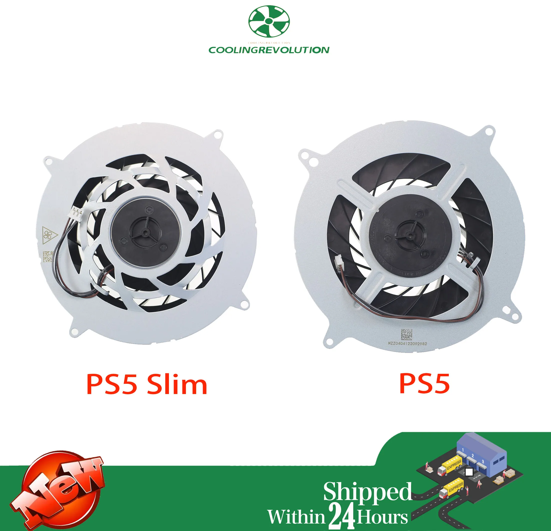 Cooling Fan Internal Fan Single Acting Cooling Fan for Sony PlayStation 5 PS5 Slim Host 1154GS-12M WB-01 12047GS-12N-WB-0