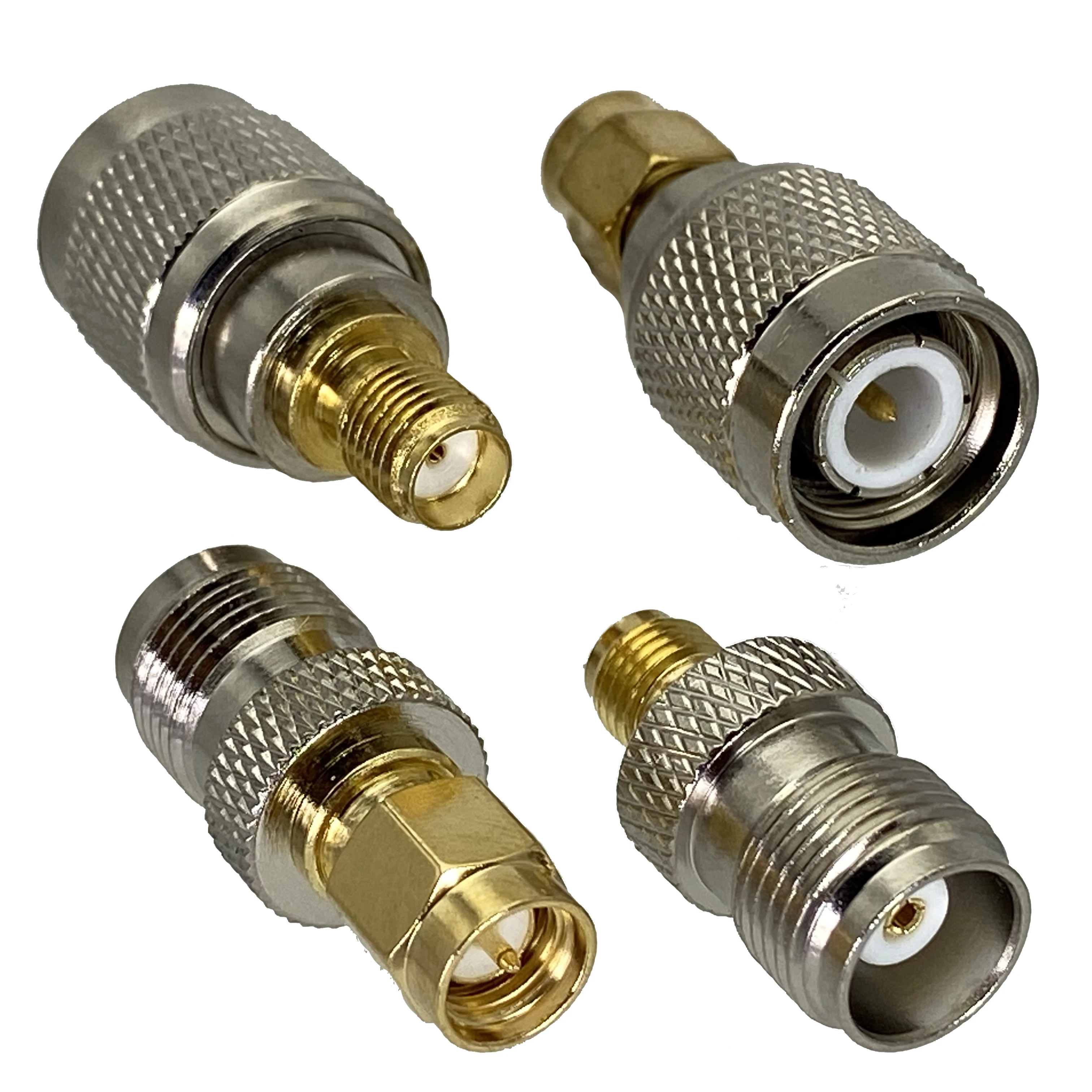1 Stücke Adapter SMA auf TNC Stecker & Buchse Gerade RF KOAXIAL Stecker 50ohm Drahtklemmen Image