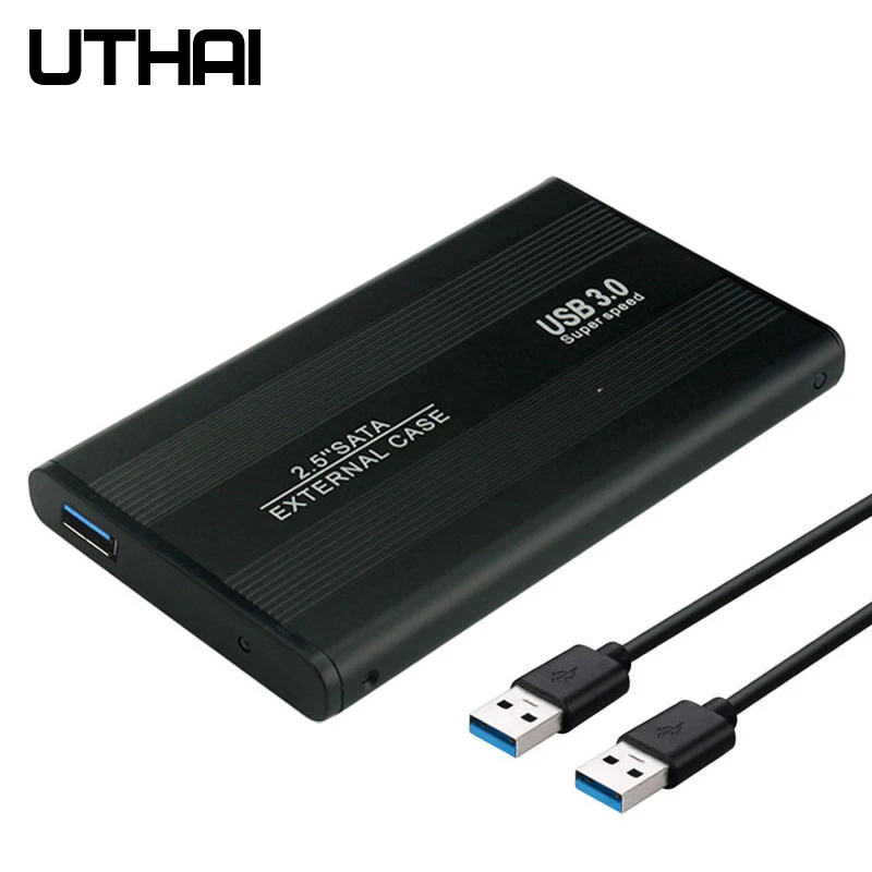 UTHAI G18 USB3.0/USB2.0 HDD-Gehäuse, mobiles Gehäuse, 2,5 Zoll SATA3 externer Caddy, USB2.0 HDD-Festplattenbox Image