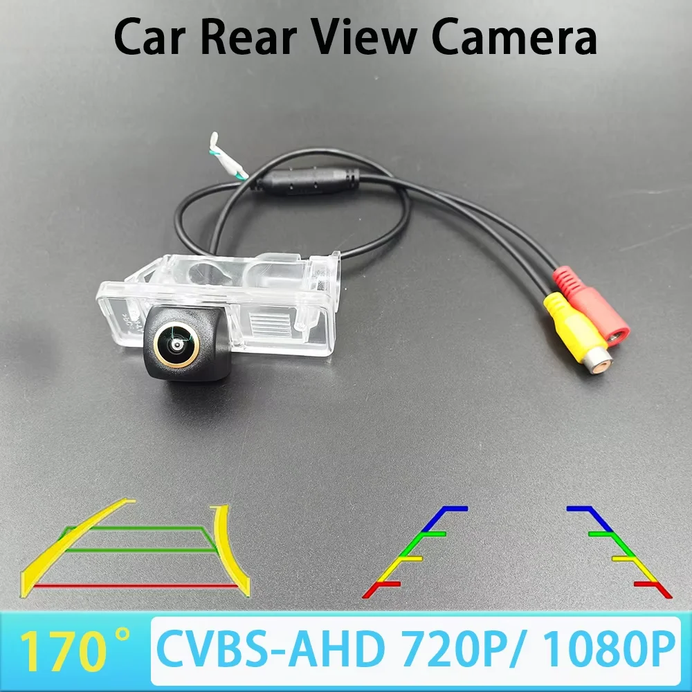 AHD 1080P Rückfahrkamera für Mercedes-Benz V-Klasse W639 Vito/Viano/Valente 2004~2013 mit Fahrzeuglinien/Abstandsmesser Image